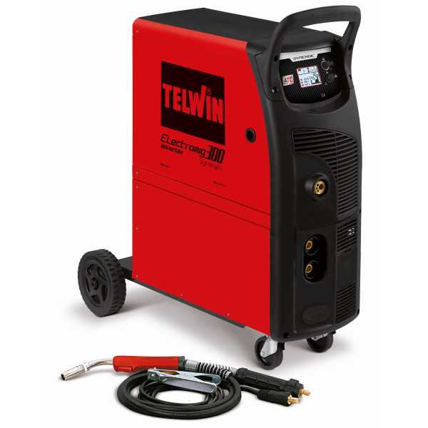 Soldador hilo Electromig 300 synergic te-816065 TELWIN