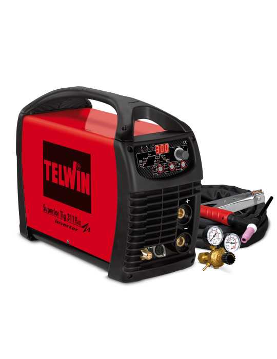 Soldador TIG Superior tig 311 dc+acc te-816123 TELWIN