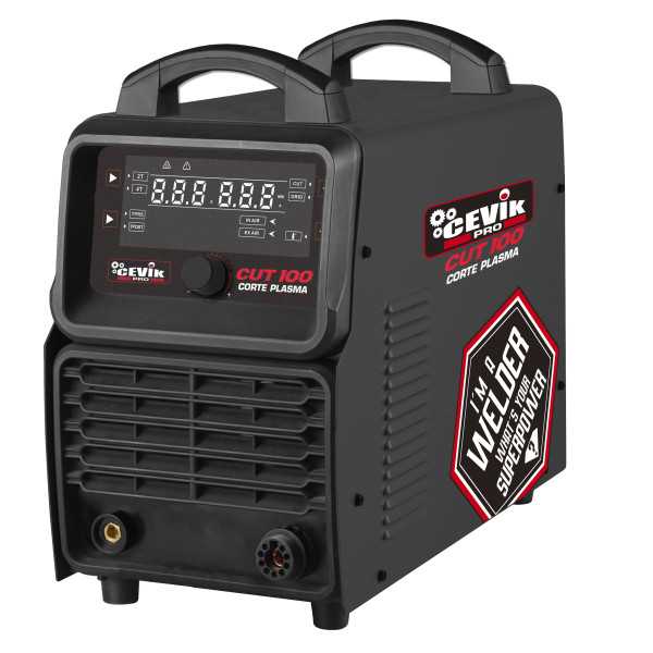 Inverter corte por plasma 100a pro ce-cut100 CEVIK