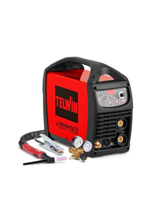 Soldador TIG Technology tig 230 dc + acc. te-852055 TELWIN