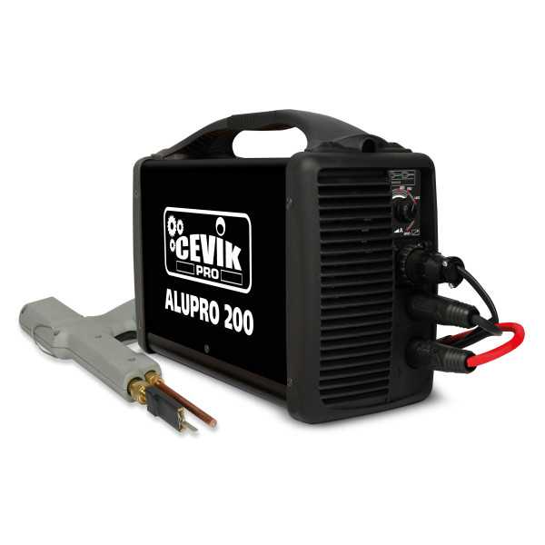 Soldador pro arco anillas 230v ce-alupro200 CEVIK