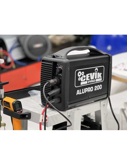 Soldador pro arco anillas 230v ce-alupro200 CEVIK
