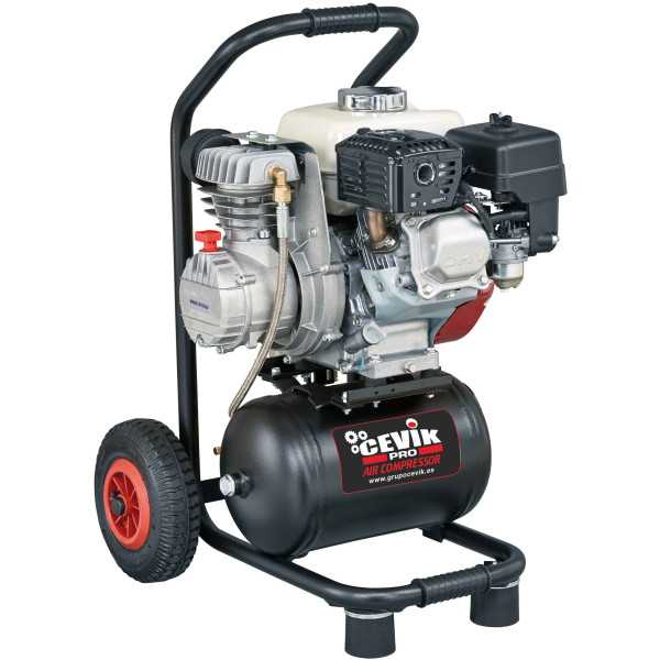 Compresor gasolina 20lt 4hp gp160 pro ca-pro10petrol CEVIK