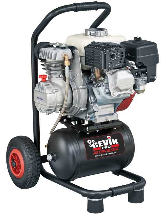 Compresor gasolina 20lt 4hp gp160 pro ca-pro10petrol CEVIK