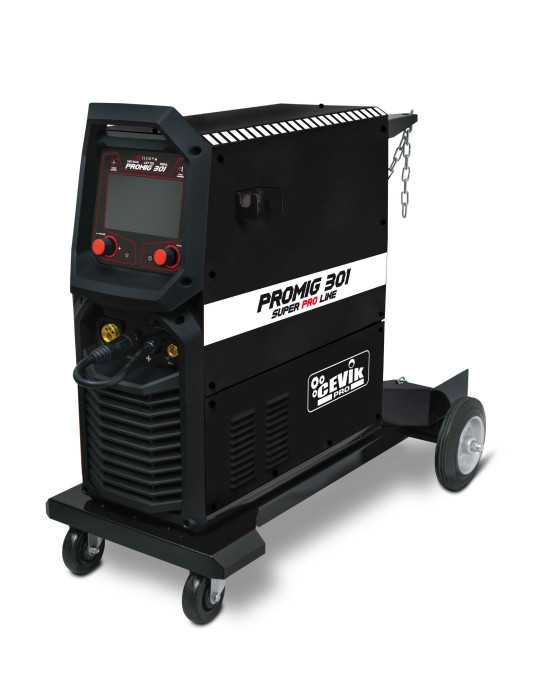 Soldadura mig/tig/mma 300a 400v lcd pro ce-promig301 CEVIK