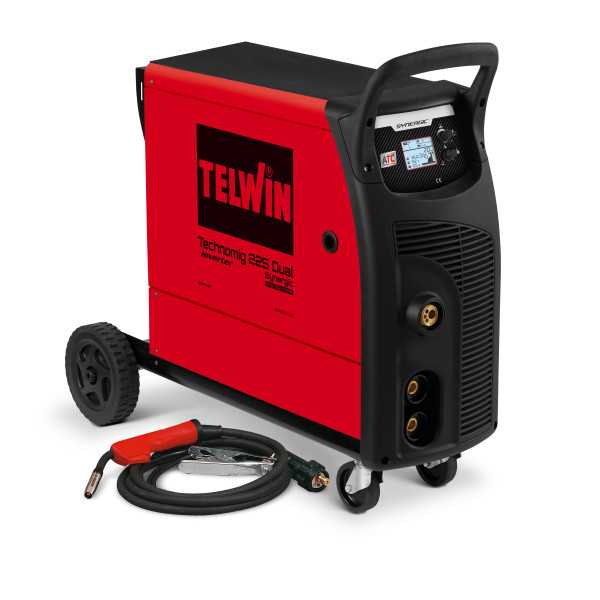 Soldador hilo Technomig 225 dual synergic 230v te-816057 TELWIN