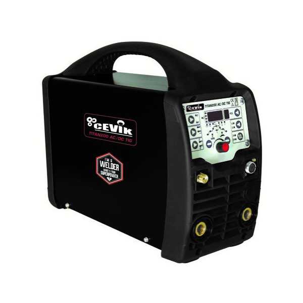 Soldador inverter pro tig ac/dc 200 amperios ce-titan200acdc CEVIK