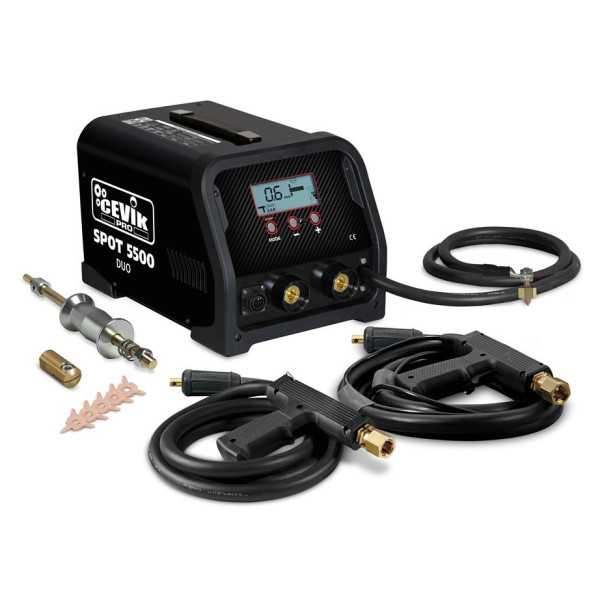 Reparacion chapa pro spot5500 duo 230v 3800 amperios ce-spot5500duo CEVIK