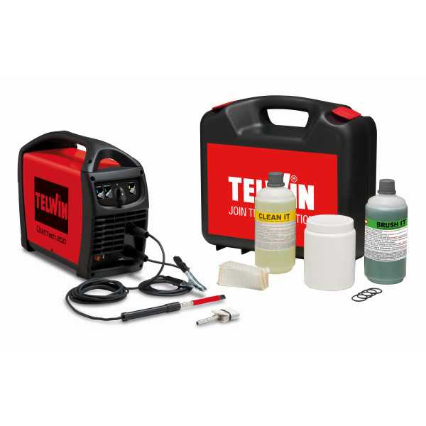 Soldador TIG Cleantech 200 230v + kit te-850020 TELWIN
