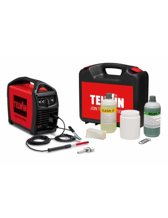 Soldador TIG Cleantech 200 230v + kit te-850020 TELWIN