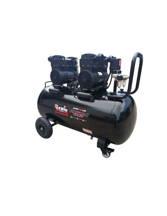 Compresor silent 180l 4hp s/a pro ca-pro204silent CEVIK