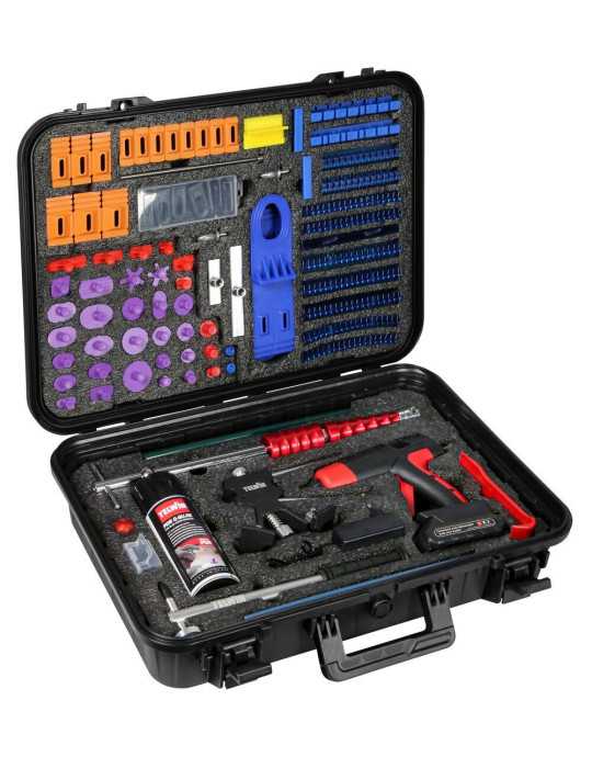 Kit profesional+pegamento para abolladuras te-804577 TELWIN