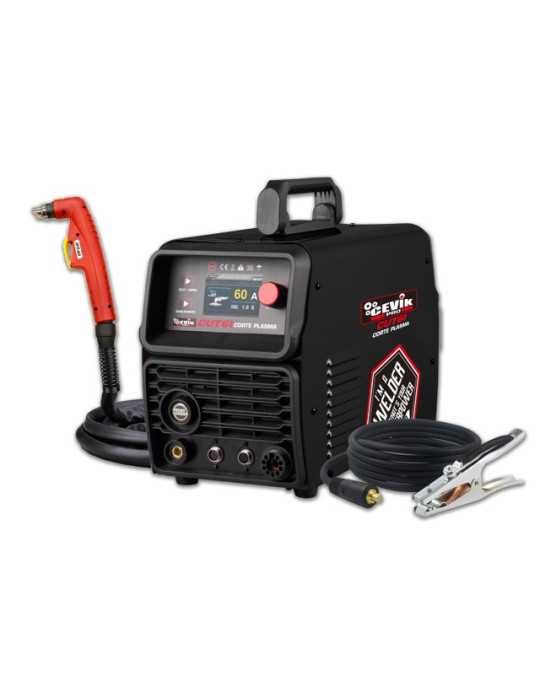 Inverter corte por plasma pro 30mm lcd ce-cut61 CEVIK