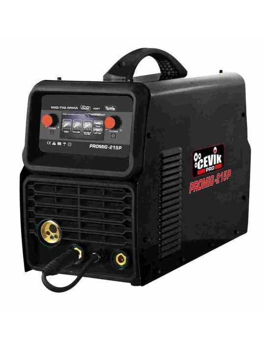 Soldadura mig/tig/mma 220a pulse pro ce-promig215p CEVIK