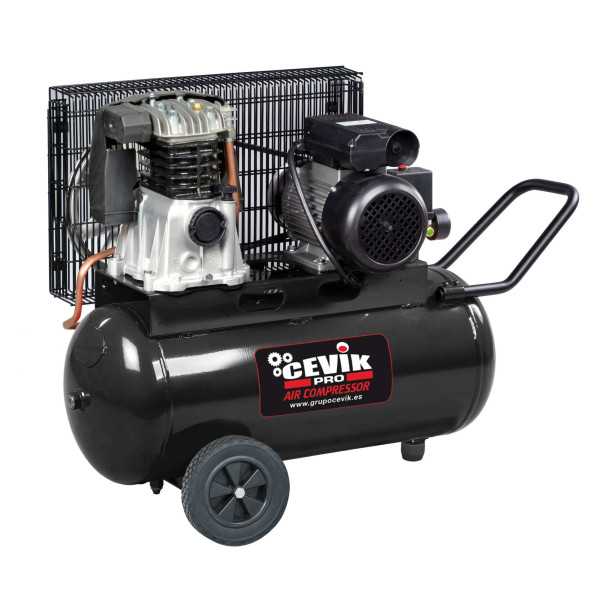 Compresor correa pro especial gotele 25 litros 3hp monofasico 230v ca-pro25-3mfgt CEVIK