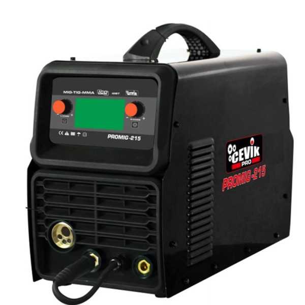 Soldadura mig/tig/mma 220a pro ce-promig215 CEVIK
