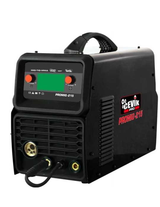Soldadura mig/tig/mma 220a pro ce-promig215 CEVIK