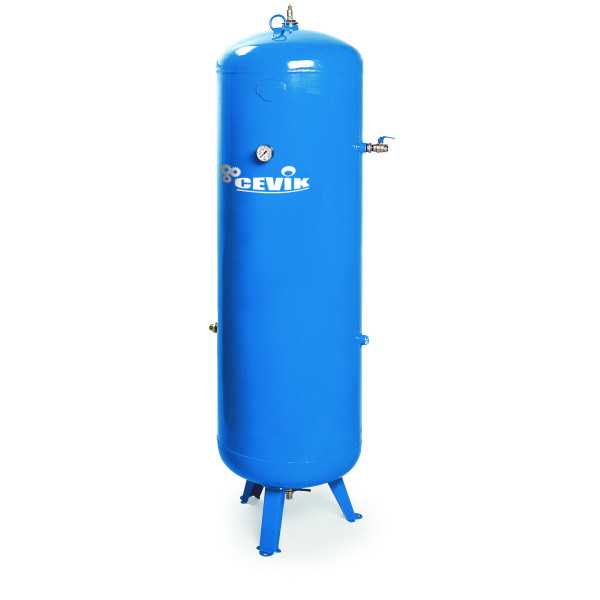 Calderin vertical 270 litros 11bar ca-lt270ce CEVIK