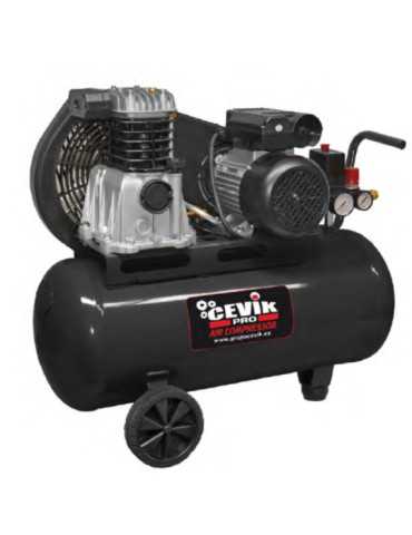 Compresor correa pro 100 litros 3hp monofasico 230v ca-pro100-3mc CEVIK