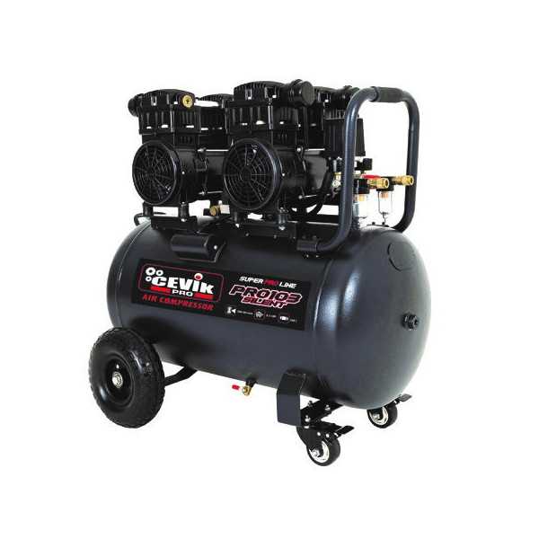 Compresor silent 100l 3hp s/a pro ca-pro103silent CEVIK