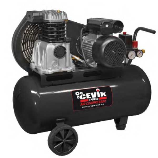 Compresor correa pro 50 litros 3hp monofasico 230v ca-pro50-3mc CEVIK