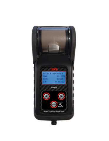 Comprobador batería Tester batería dpt900 te-804244 TELWIN
