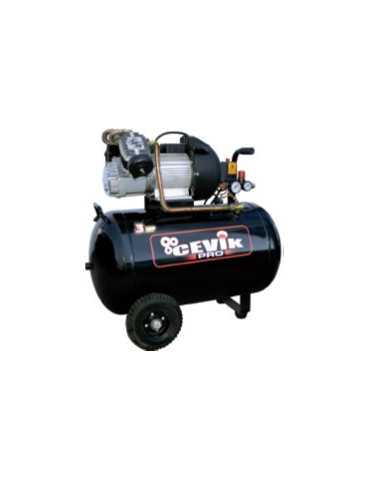 Compresor pro 100 litros 3hp cabezal en "v" ca-pro100vx CEVIK