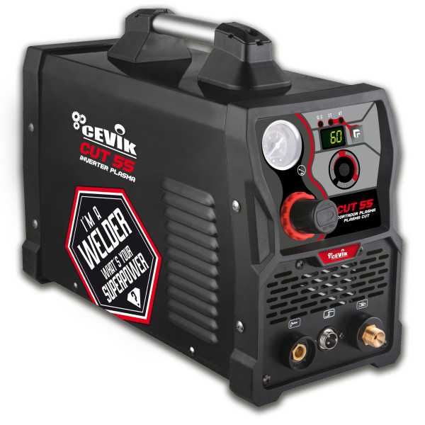 Inverter corte por plasma pro 20mm ce-cut55 CEVIK