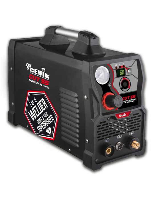Inverter corte por plasma pro 20mm ce-cut55 CEVIK