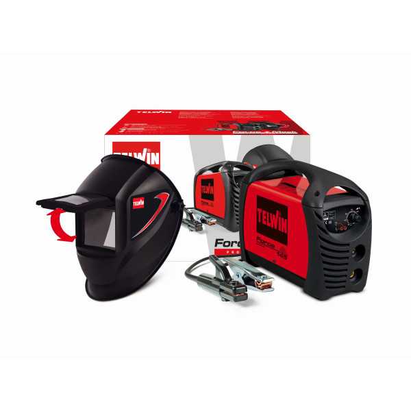 Force 145 230v acx + helmet telwin te-815862 CEVIK