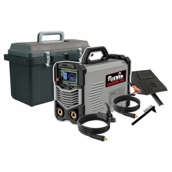 Soldador inverter pro mma 200 amperios ce-vulcano202 CEVIK