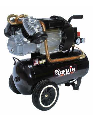 Compresor pro 50 litros 3hp cabezal en "v" ca-pro50vx CEVIK