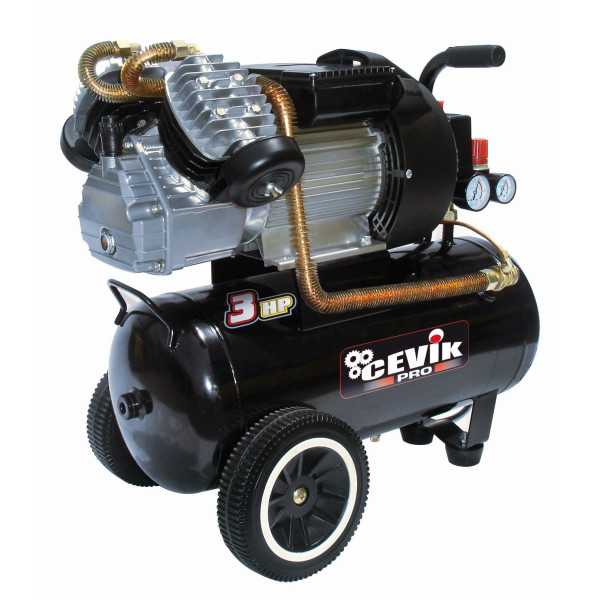 Compresor pro 50 litros 3hp cabezal en "v" ca-pro50vx CEVIK