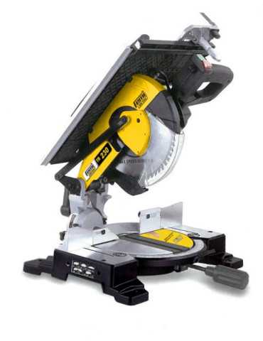 Ingletadora con mesa dm255 1200w JOB LINE fm-tr230 FEMI 2