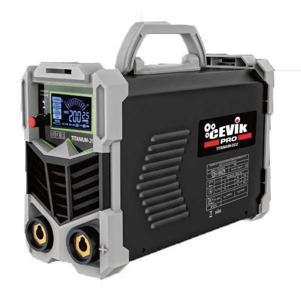 Soldador inverter pro mma 160 amperios ce-titanium162 CEVIK