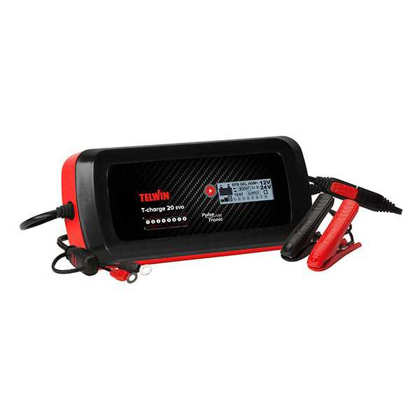 Cargador batería T-charge 20 evo 12v/24v te-807596 TELWIN