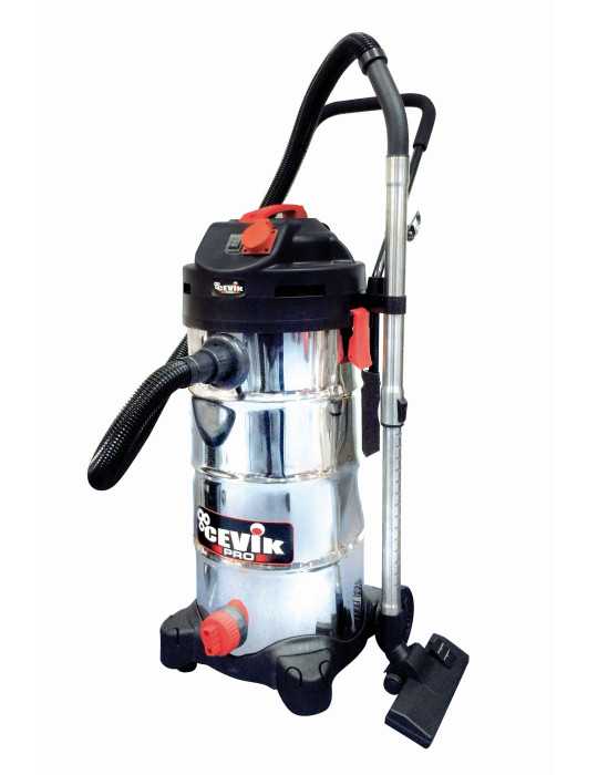 Aspirador pro inoxidable para solidos y liquidos 50 litros ce-pro50xt CEVIK
