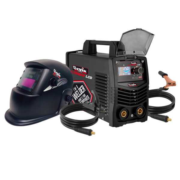 Soldador inverter pro mma 200 amperios lcd + pantalla electronica ce-ultra200lcd CEVIK