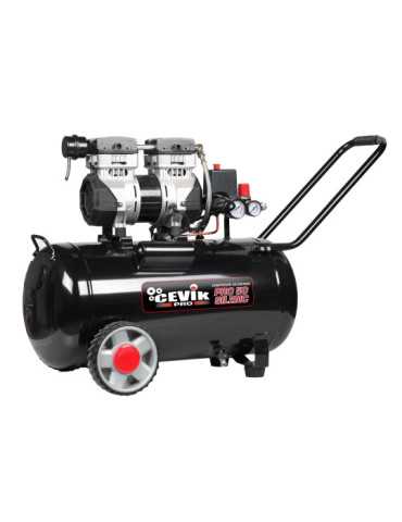 Compresor silent 50l 1.5hp pro ca-pro50silenc CEVIK