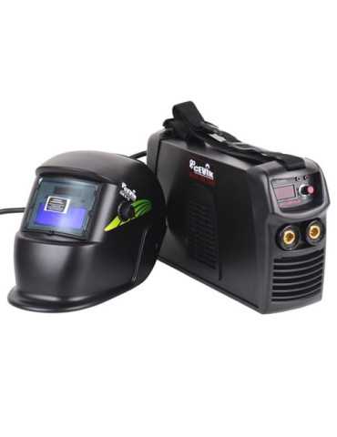 Soldador inverter pro 200 amperios pantalla electronica + accesorios ce-black200plus CEVIK