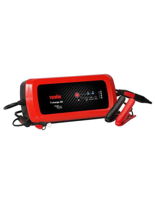 Cargador batería T-charge 20 12v/24v te-807594 TELWIN
