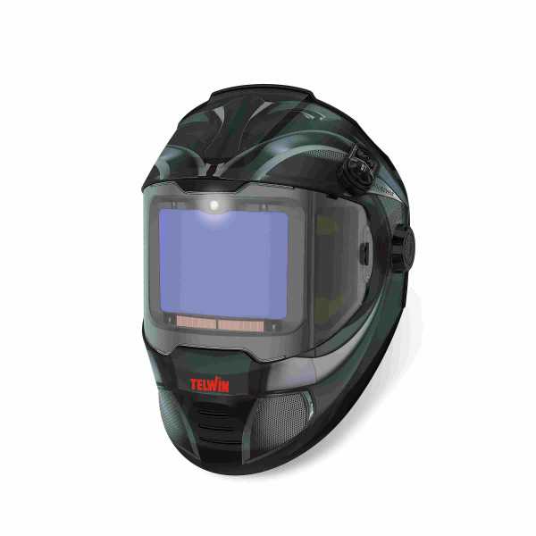 Mascara soldadura roundview led te-804794 TELWIN