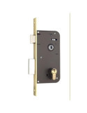 Cerradura de Embutir 700-80 Hierro Latonado YALE