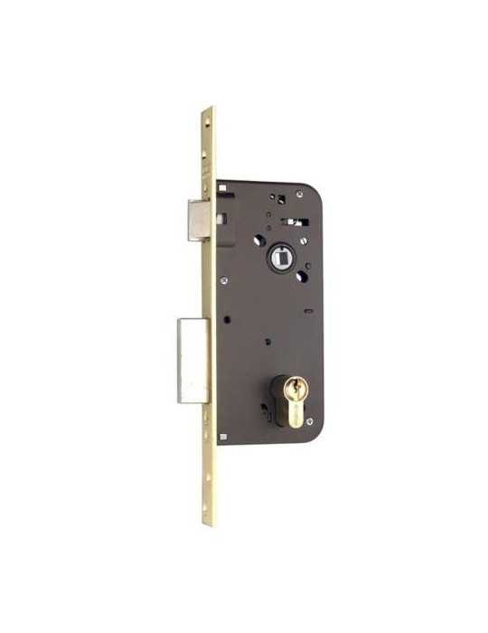 Cerradura de Embutir 800-70 Hierro Latonado YALE
