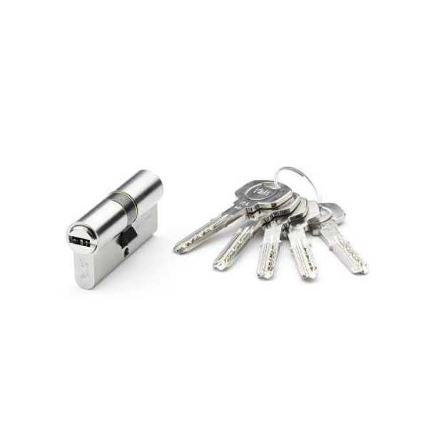 Cilindro de Seguridad 35x35 MM Níquel Doble Embrague YL6 YALE