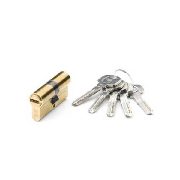Cilindro de Seguridad 30x40 MM Latón YL6 Leva Corta YALE