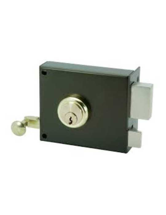 Cerradura de Sobreponer 125A 80 MM Derecha Perfil ILARGI