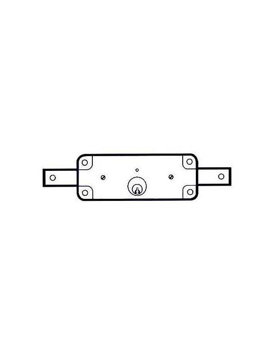 Cerradura para Puerta Metálica 1511-AV MCM