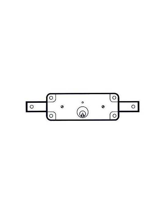 Cerradura para Puerta Metálica 1511-V MCM