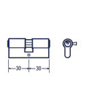 Cilindros E de 30x30 MM MCM